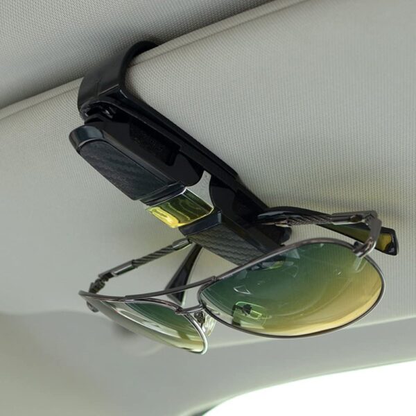 FineGood Glasses Holder for Car Sun - Image 2