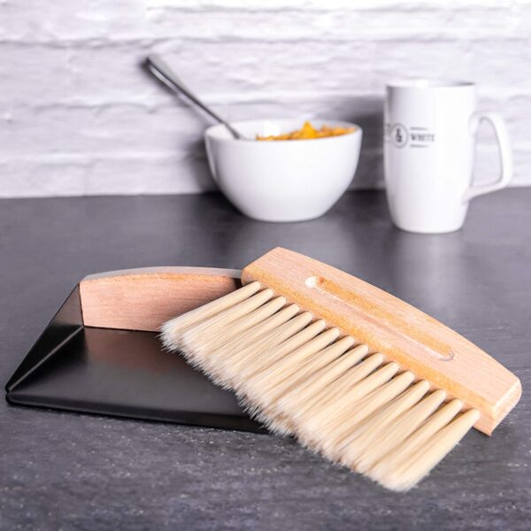 Table Top Brush Set | Mini  Dustpan and Brush Set - Image 2